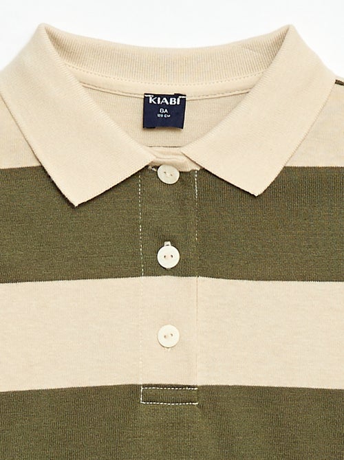 Polo oversize à rayures - Kiabi Polo oversize à rayures - Kiabi