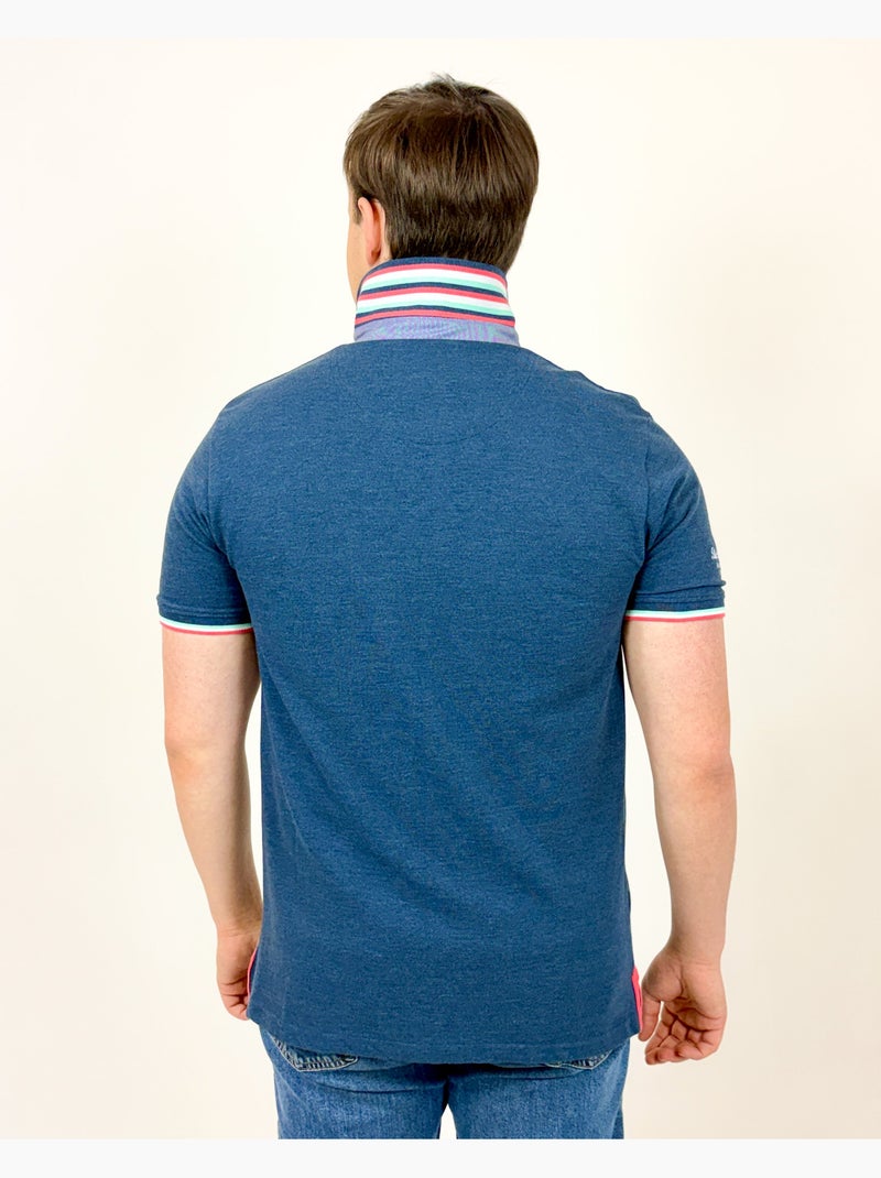 POLO PAOLO CHIC Bleu - Kiabi