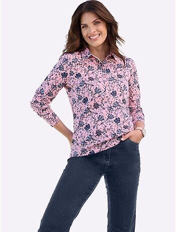 Polo patte de boutonnage courte - taille standard - moda vilona