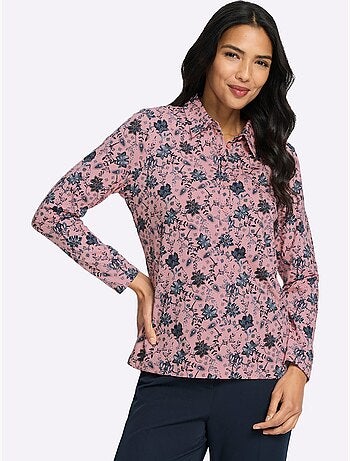 Polo patte de boutonnage courte - taille standard - moda vilona