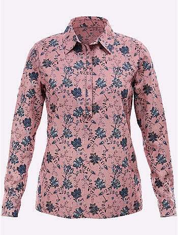 Polo patte de boutonnage courte - taille standard - moda vilona