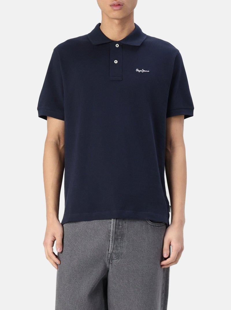 Polo Pepe Jeans Contrast Bleu - Kiabi