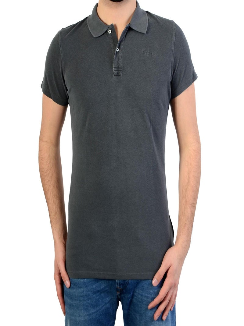 Polo Pepe Jeans Ernest New Pm540683 583 Thames Gris - Kiabi