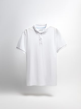 Polo piqué à manches courtes