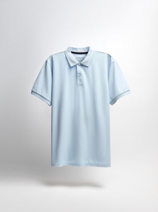 Polo piqué à manches courtes