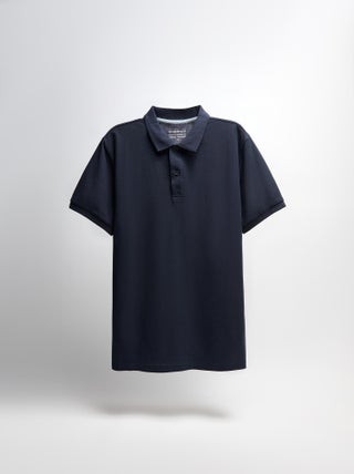 Polo piqué à manches courtes
