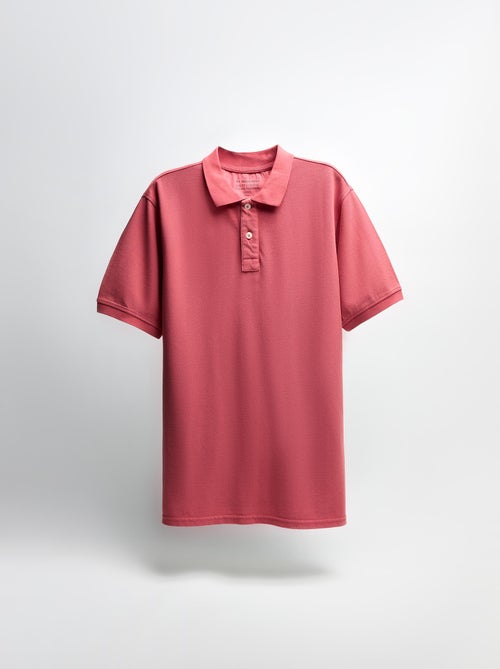 Polo piqué à manches courtes MO Fashion - Kiabi