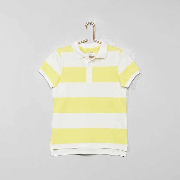 polo reebok jaune