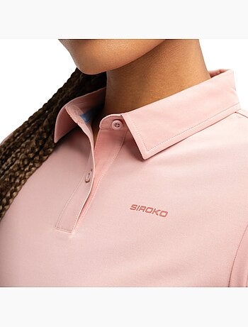 Polo piqué de tennis femme tennis femme court