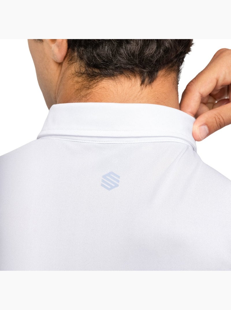 Polo piqué de tennis homme tennis homme slice Blanc - Kiabi