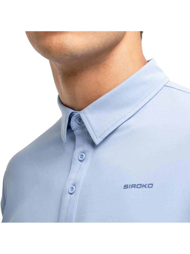 Polo piqué de tennis homme tennis homme slice light Bleu - Kiabi
