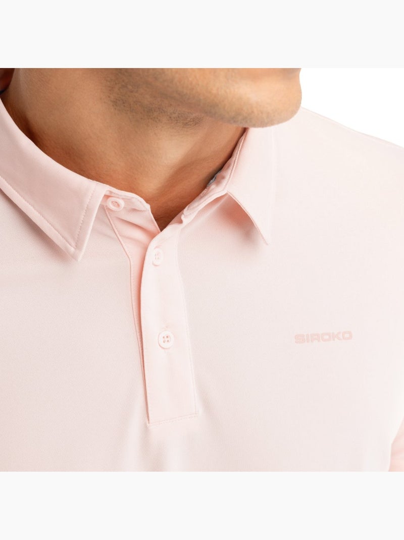 Polo piqué de tennis homme tennis homme slice Rose - Kiabi