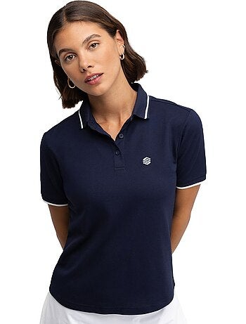 Polo piqué golf femme golf femme valderrama navy