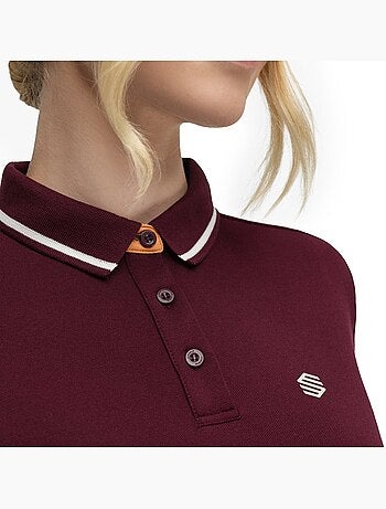 Polo piqué golf femme golf femme valderrama-w cherry