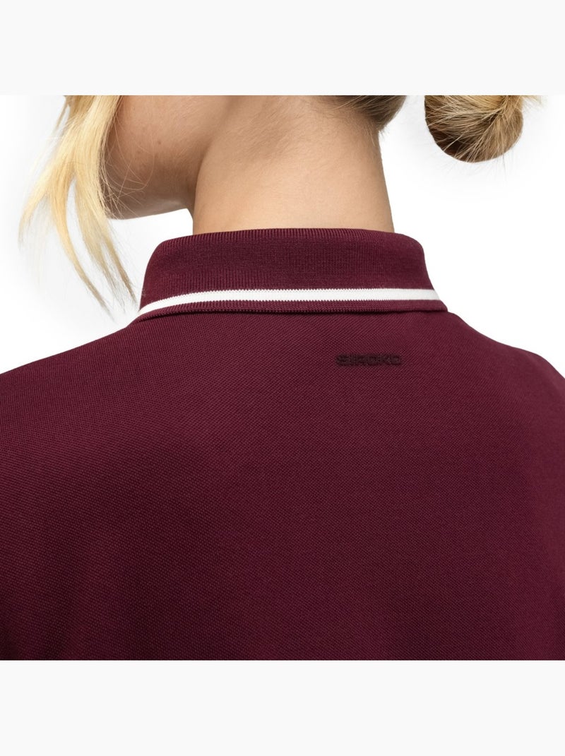 Polo piqué golf femme golf femme valderrama-w cherry Rouge - Kiabi