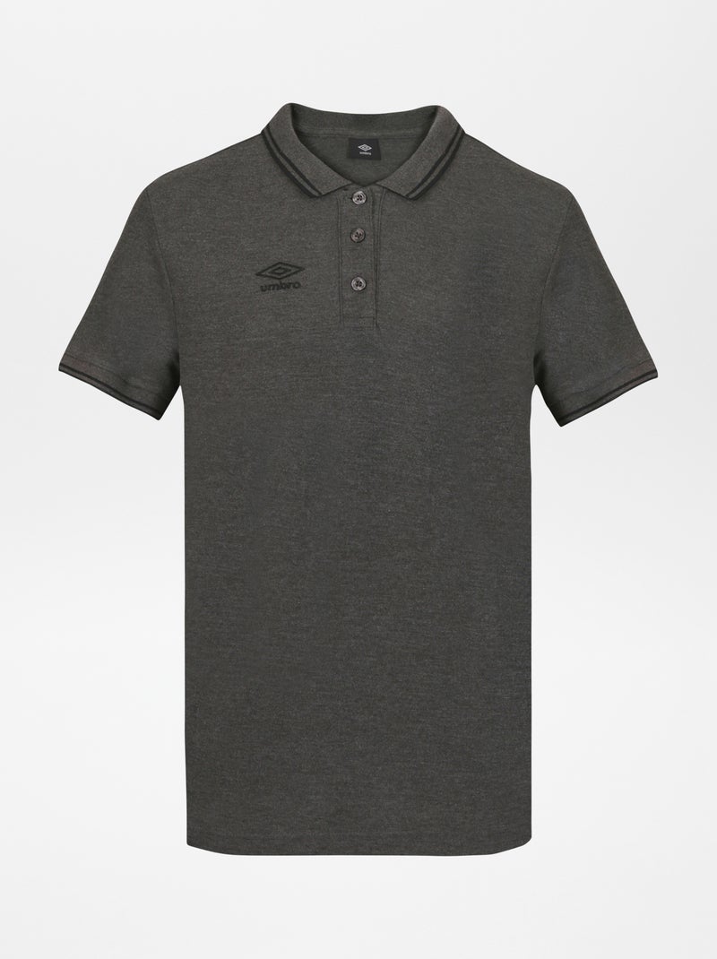 Polo piqué 'Umbro' Gris - Kiabi