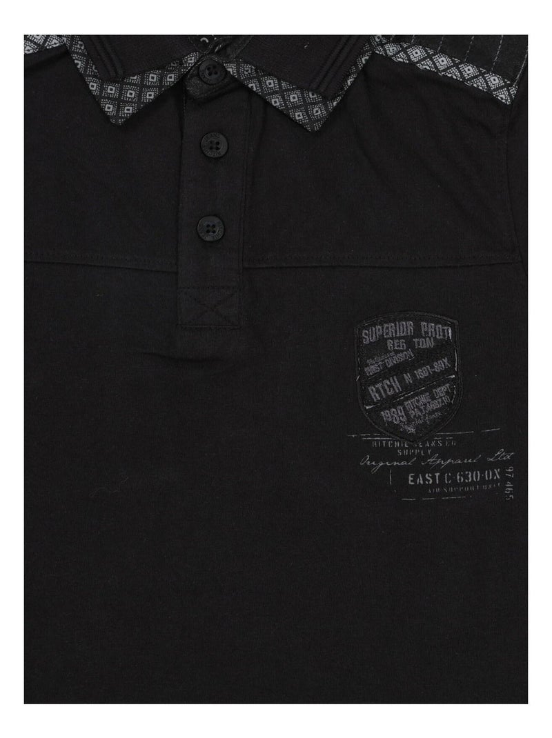 POLO POPPY BOY Noir - Kiabi