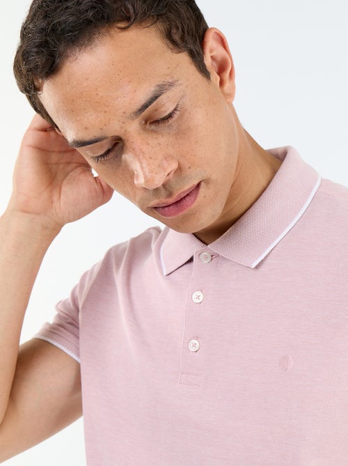 Polo pour homme en coton uni - Kiabi Polo pour homme en coton uni - Kiabi