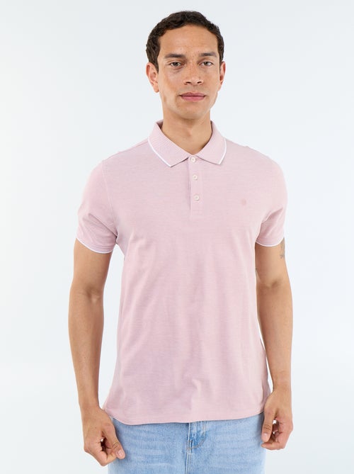 Polo pour homme en coton uni - Kiabi Polo pour homme en coton uni - Kiabi