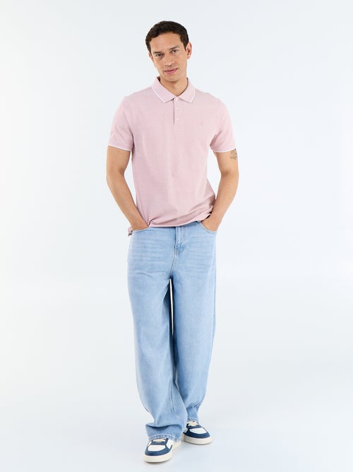 Polo pour homme en coton uni - Kiabi Polo pour homme en coton uni - Kiabi
