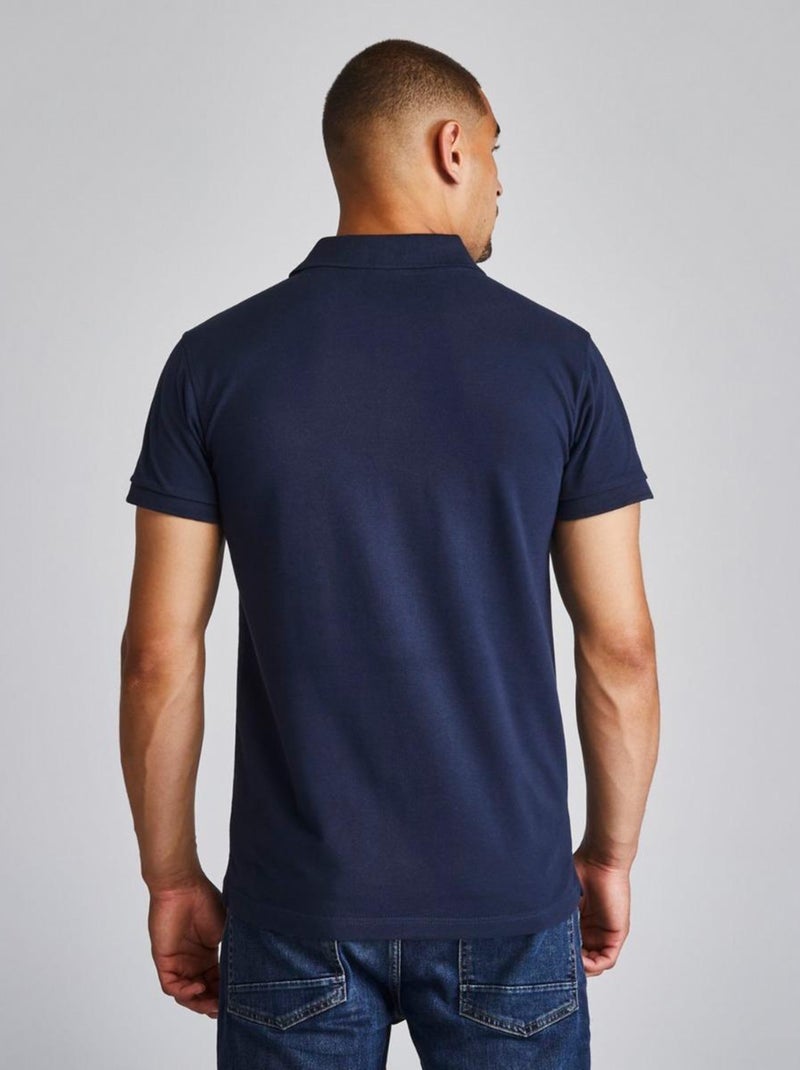 POLO PREDATOR Airness Bleu marine - Kiabi