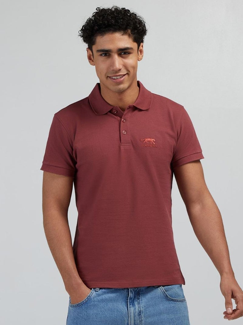 POLO PREDATOR Airness Bordeaux - Kiabi