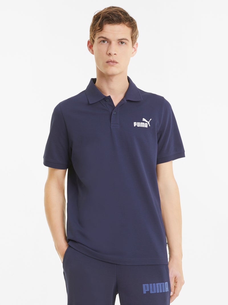 Polo 'Puma' Bleu marine - Kiabi