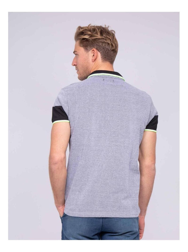 Polo pur coton PECOLO Noir - Kiabi