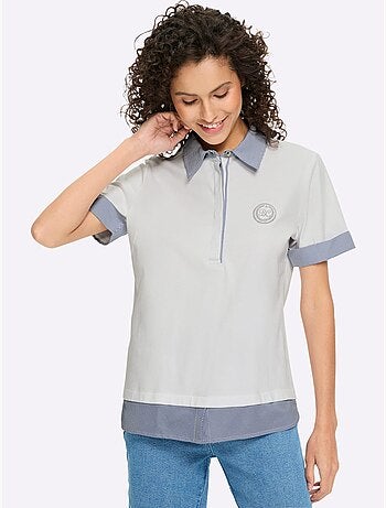 Polo Qualité Coton - Taille Standard - Helline