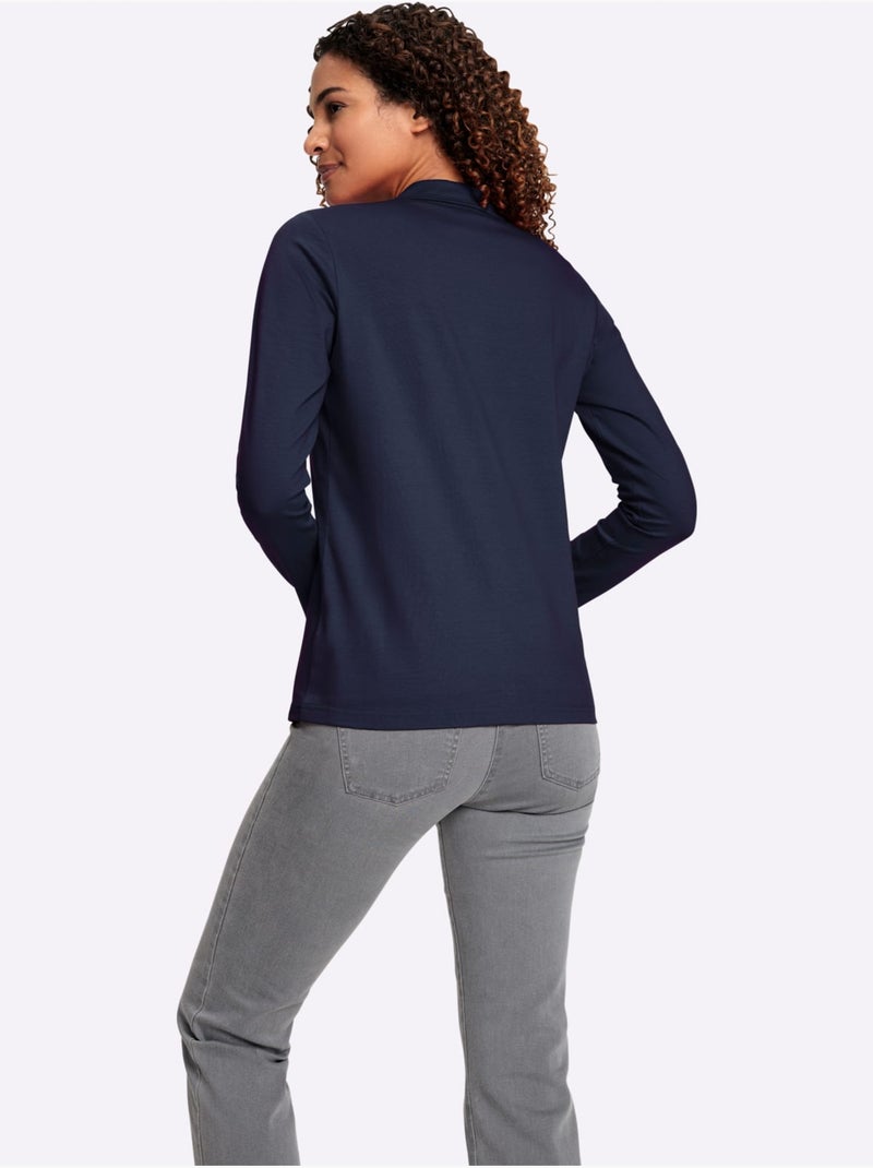 Polo qualité coton - taille standard - witt Bleu marine - Kiabi