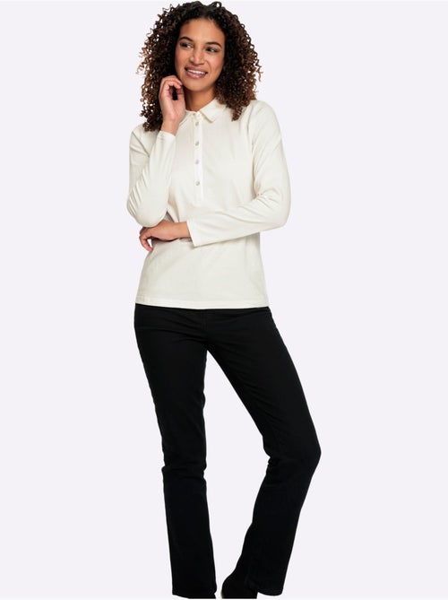 Polo qualité coton - taille standard - witt - Kiabi Polo qualité coton - taille standard - witt - Kiabi