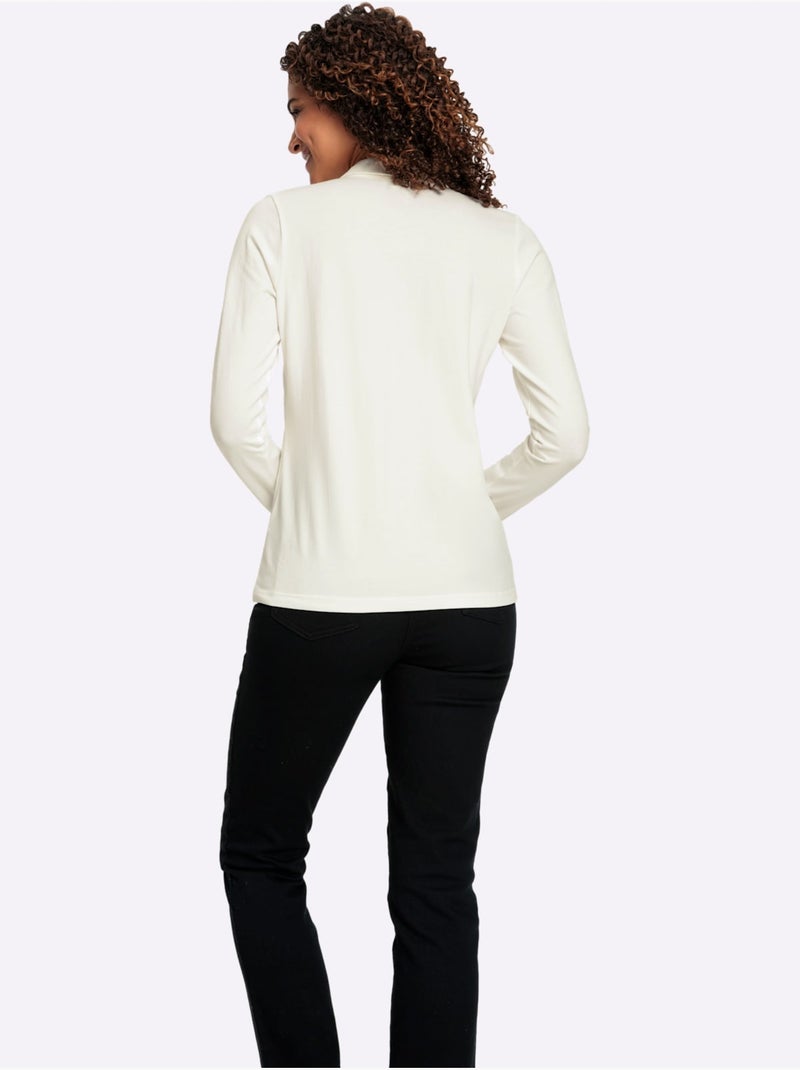 Polo qualité coton - taille standard - witt Ecru - Kiabi