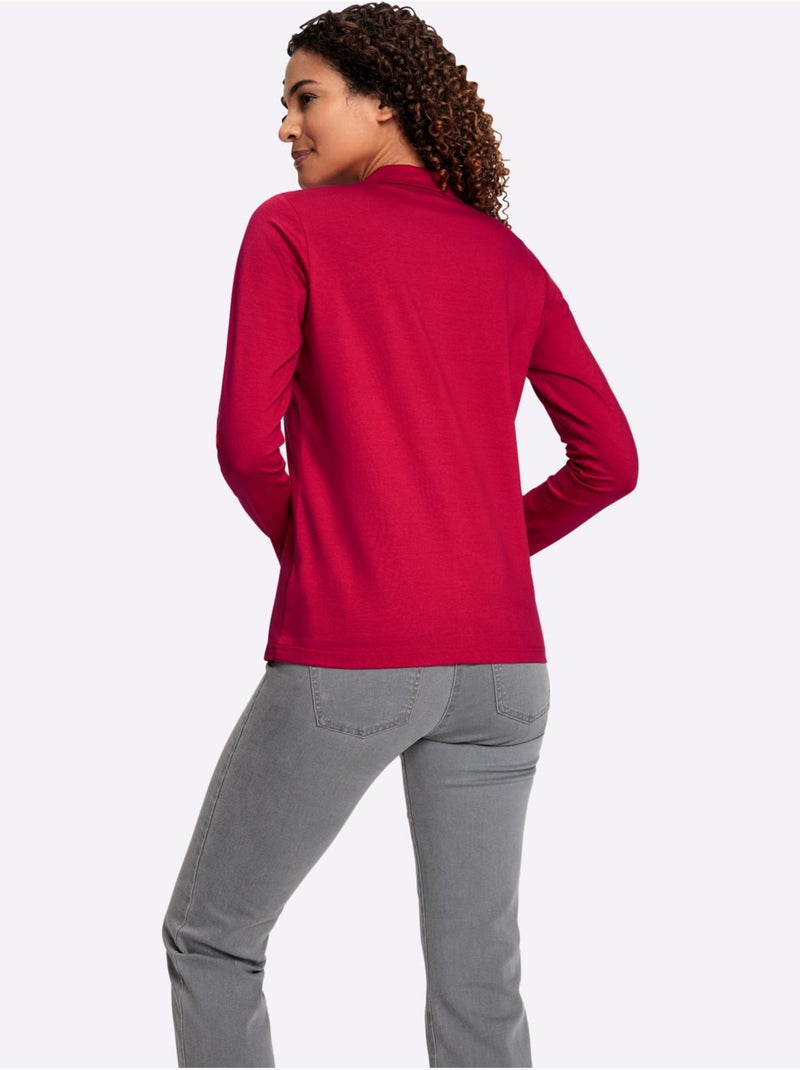 Polo qualité coton - taille standard - witt Rouge - Kiabi