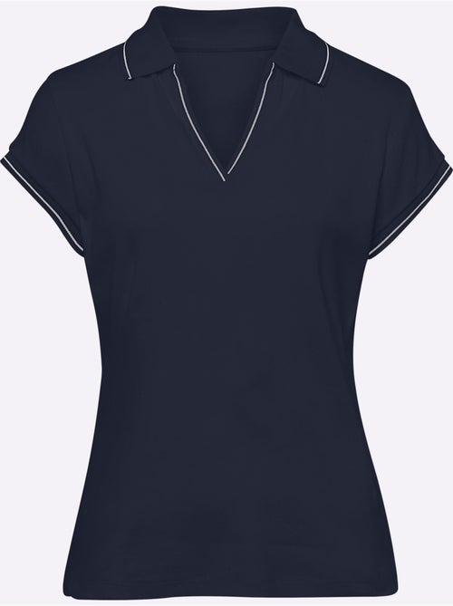 Polo Qualité Coton Doux Sur La Peau - Taille Standard - helline - Kiabi