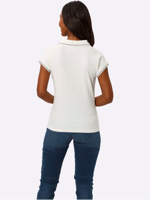 Polo Qualité Coton Doux Sur La Peau - Taille Standard - Helline - Kiabi Polo Qualité Coton Doux Sur La Peau - Taille Standard - Helline - Kiabi