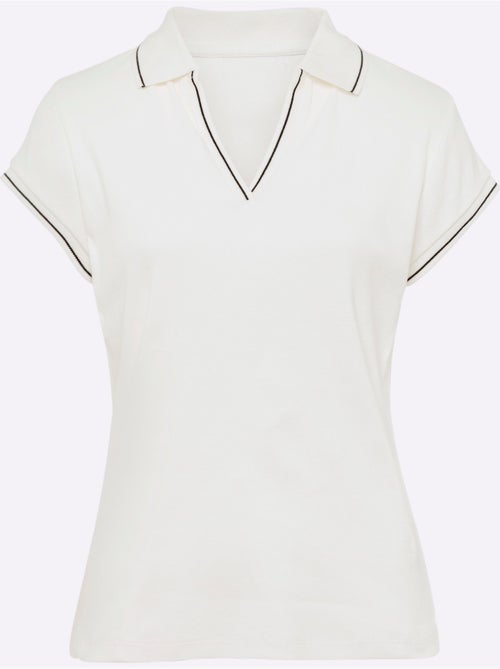 Polo Qualité Coton Doux Sur La Peau - Taille Standard - Helline - Kiabi Polo Qualité Coton Doux Sur La Peau - Taille Standard - Helline - Kiabi