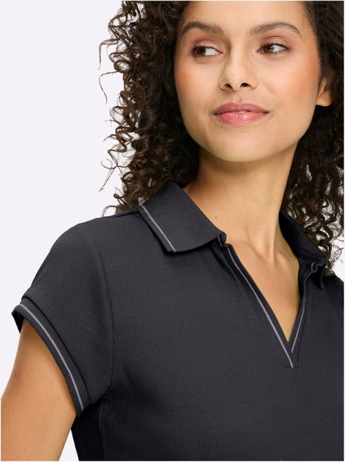 Polo Qualité Coton Doux Sur La Peau - Taille Standard - helline - Kiabi
