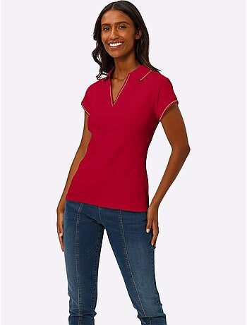 Polo Qualité Coton Doux Sur La Peau - Taille Standard - Helline