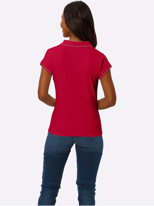 Polo Qualité Coton Doux Sur La Peau - Taille Standard - Helline - Kiabi Polo Qualité Coton Doux Sur La Peau - Taille Standard - Helline - Kiabi