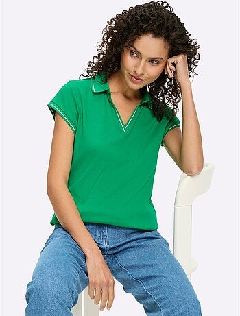Polo Qualité Coton Doux Sur La Peau - Taille Standard - Helline