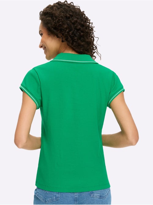 Polo Qualité Coton Doux Sur La Peau - Taille Standard - helline - Kiabi