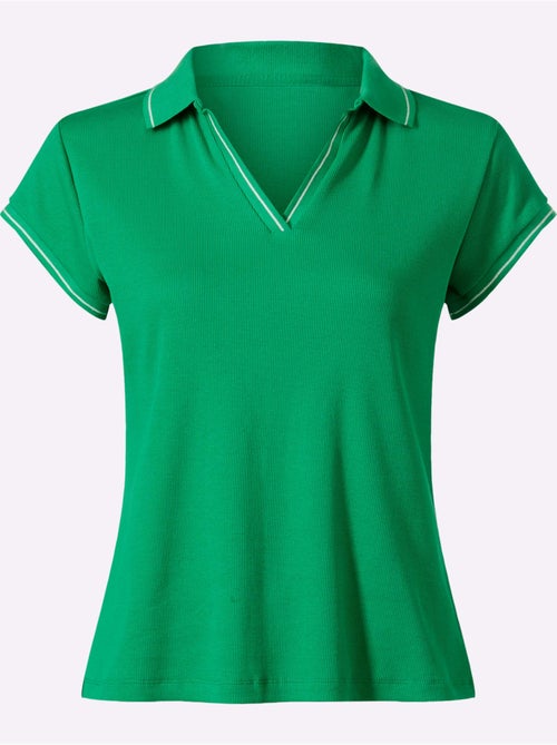 Polo Qualité Coton Doux Sur La Peau - Taille Standard - helline - Kiabi