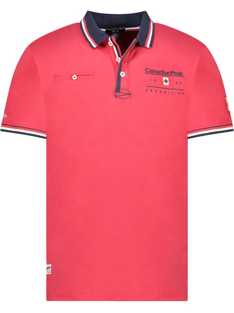 Polo rayures contrastées konbustybleak – canadian peak Rouge - Kiabi