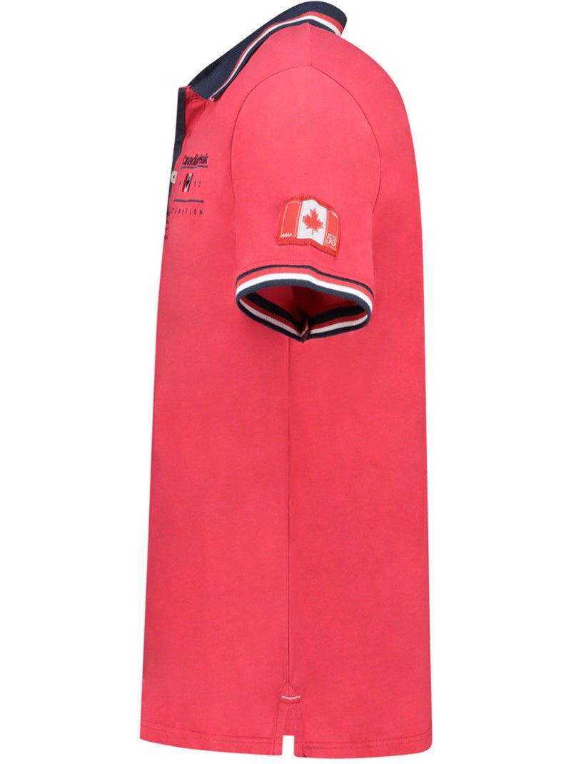 Polo rayures contrastées konbustybleak – canadian peak Rouge - Kiabi