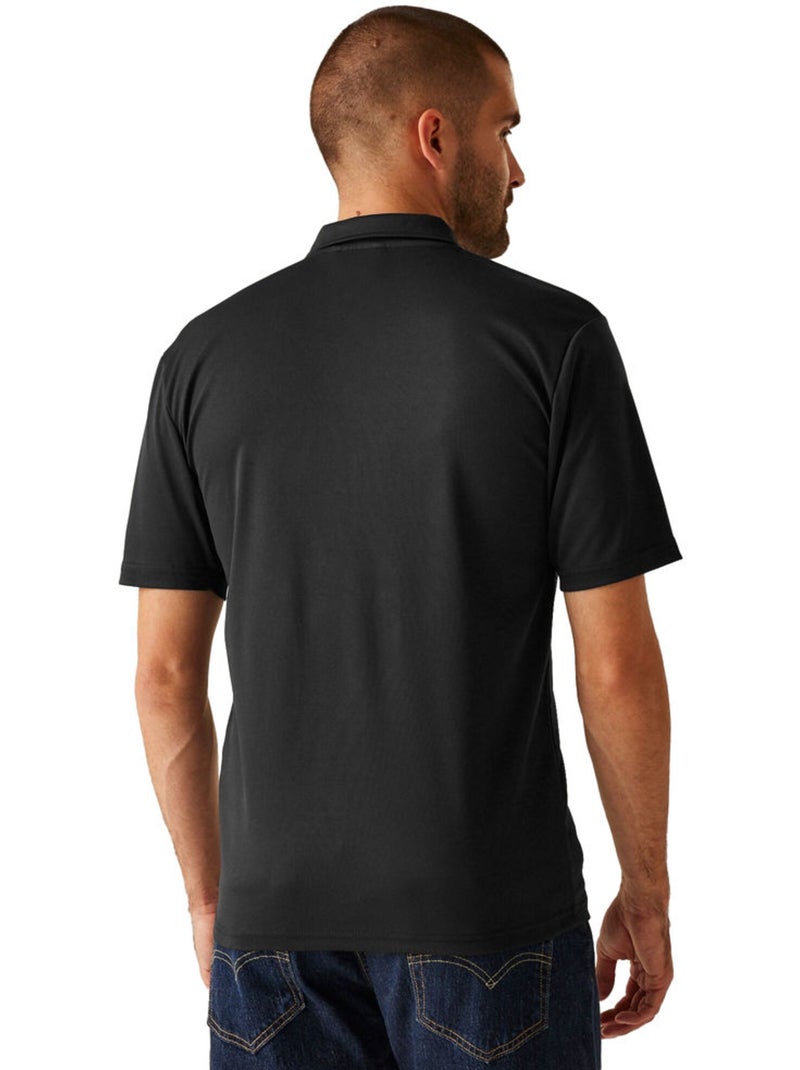 Polo recyclé pour hommes - regatta Noir - Kiabi