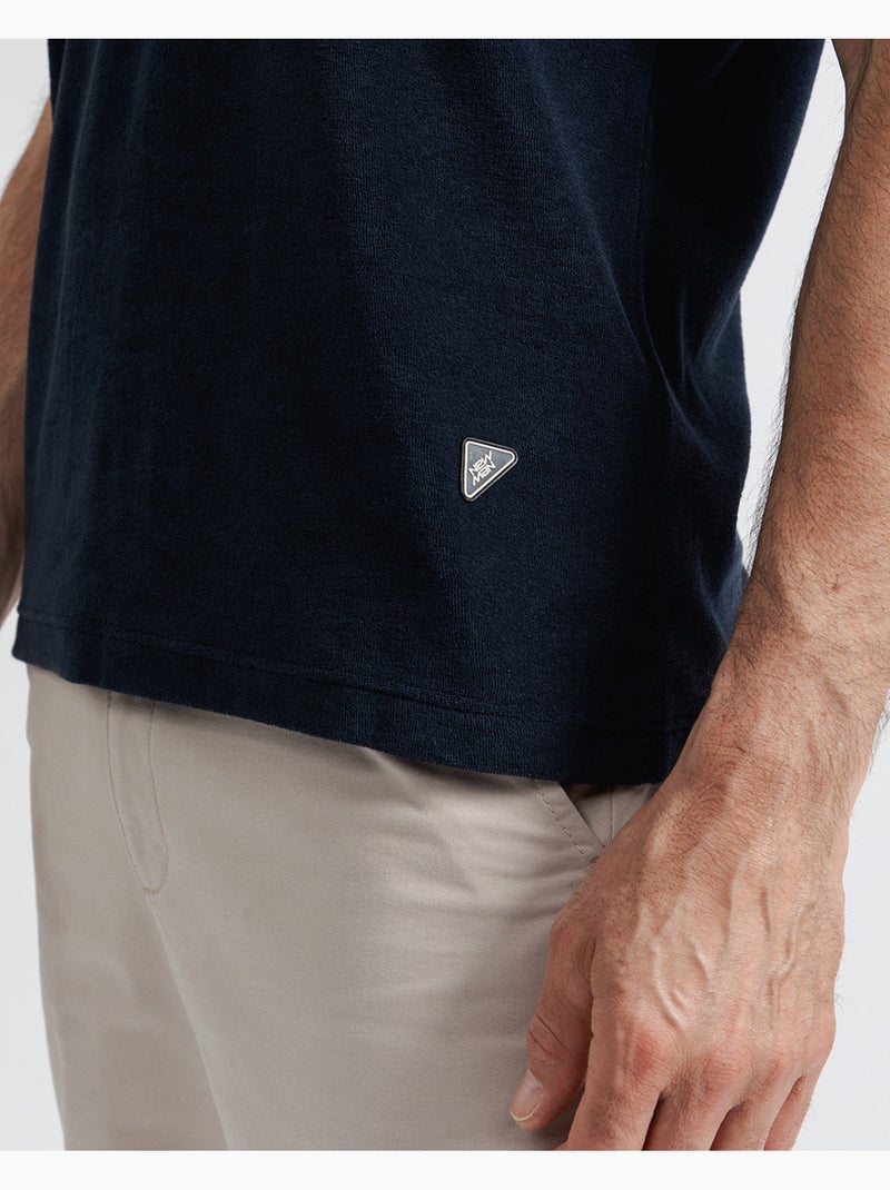 Polo Regular Break   Manches courtes - New Man Bleu - Kiabi