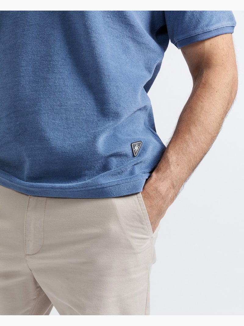 Polo Regular Break   Manches courtes - New Man Bleu - Kiabi