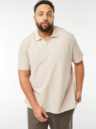 Polo regular en maille piquée