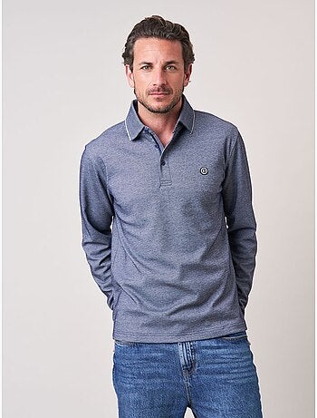 Polo regular homme avec col contrasté 'deeluxe'