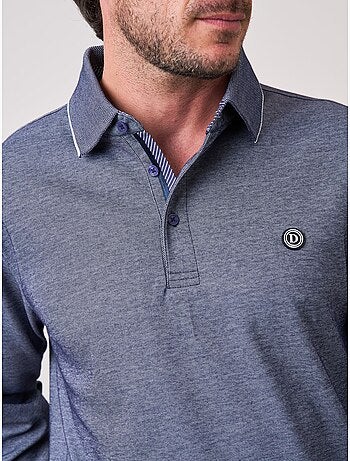 Polo regular homme avec col contrasté 'deeluxe'